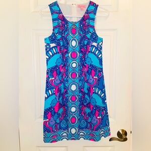 Lilly Pulitzer Abigail Shift Dress in Sea Jewels